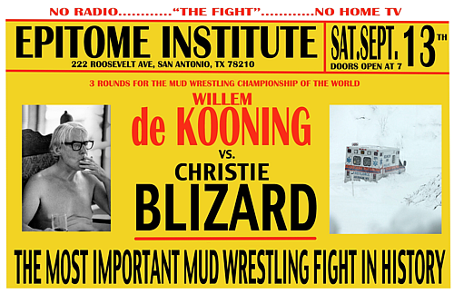 WILLEM de KOONING vs. CHRISTIE BLIZARD
