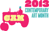 San Antonio Contemporary Art Month CAM logo